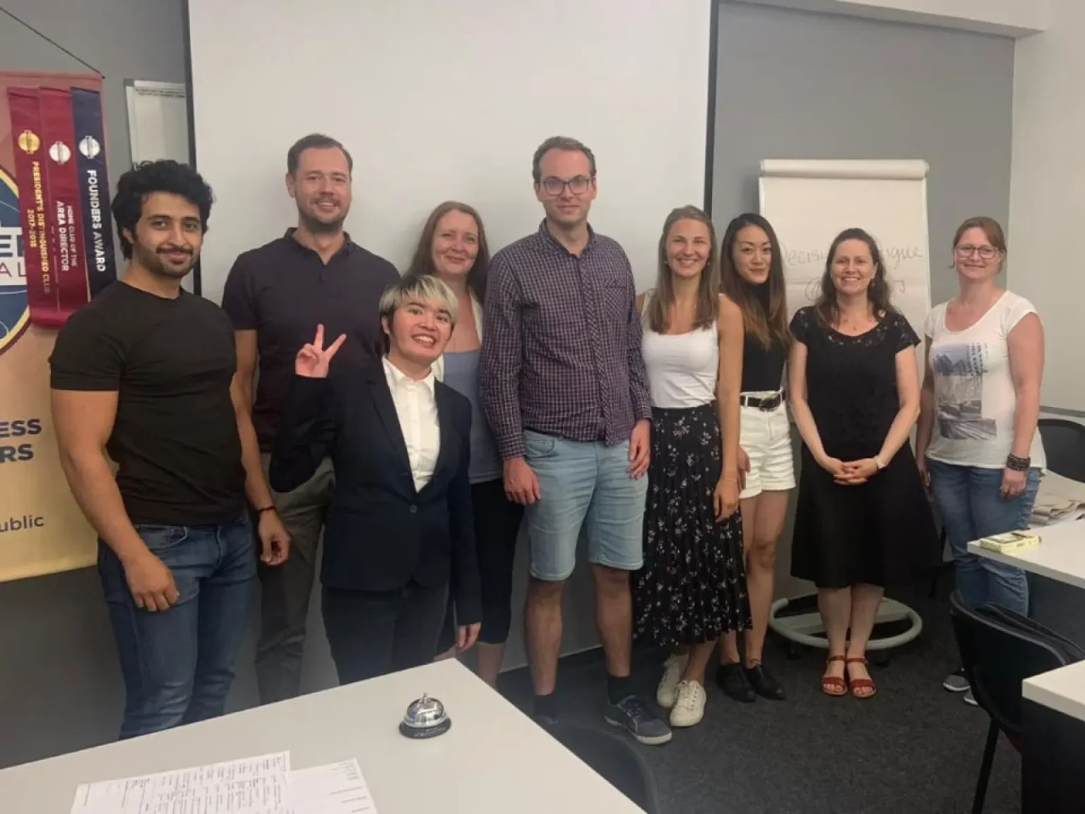 Prague Business Toastmasters Meeting