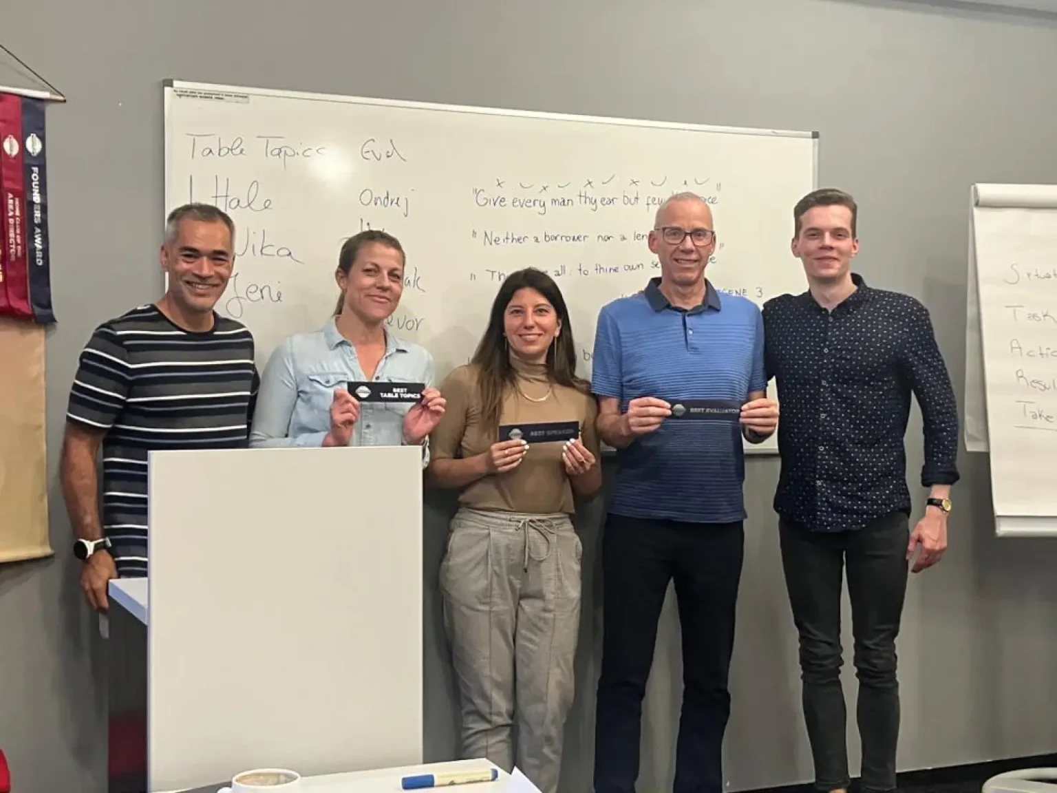 Prague Business Toastmasters Meeting