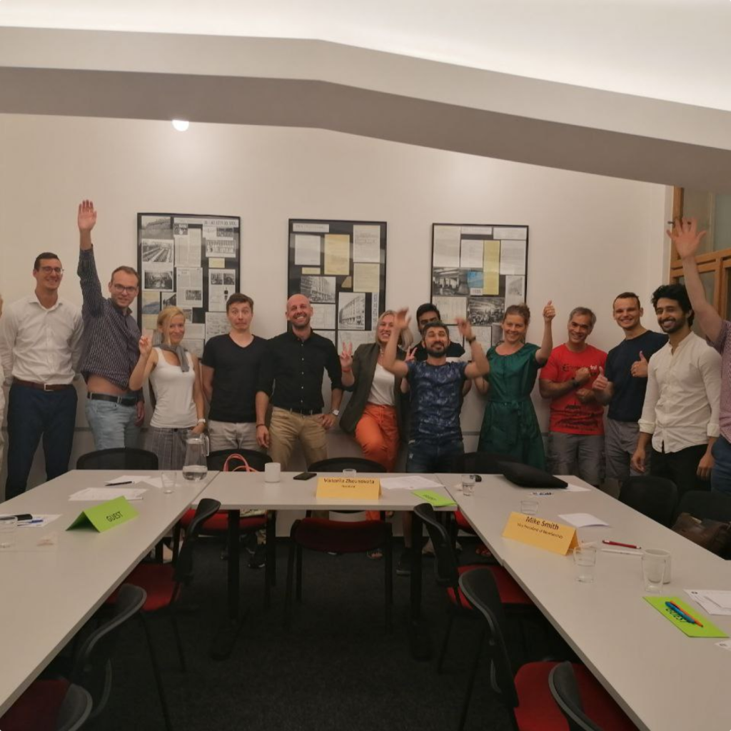 Prague Business Toastmasters Meeting